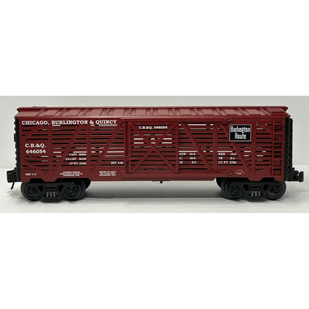 Aristo Craft Trains Classic 64 Series Chicago Burlington‎ Quincy Stock Car EUC